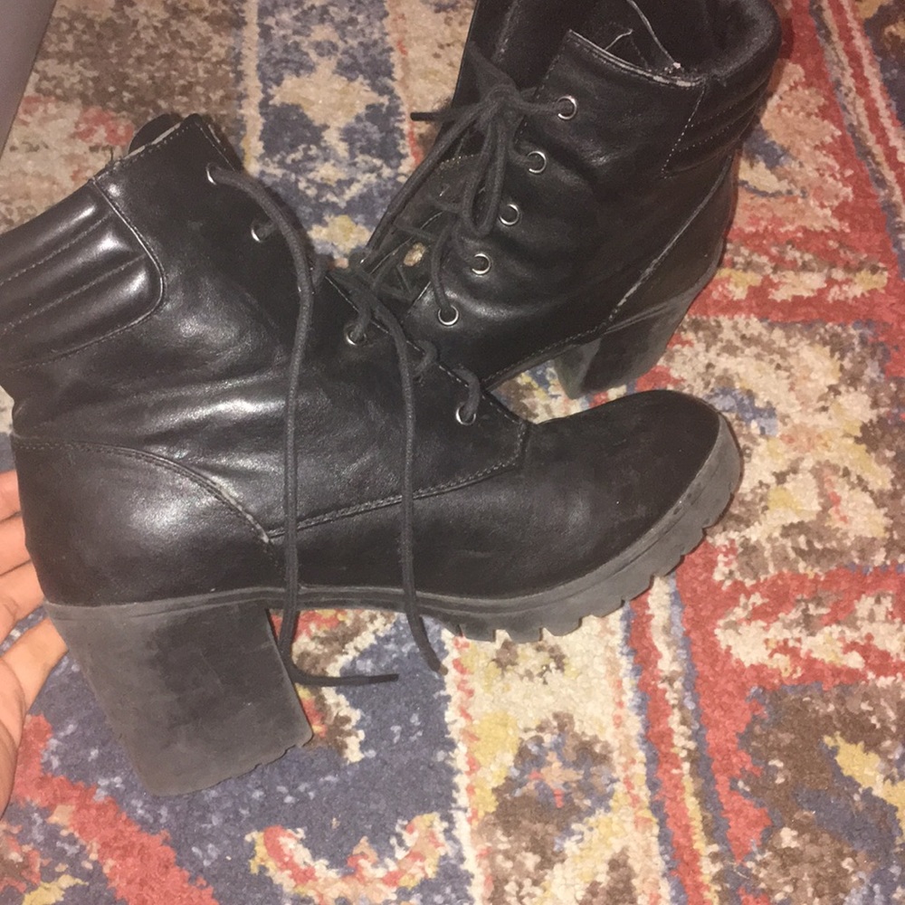 Black booties